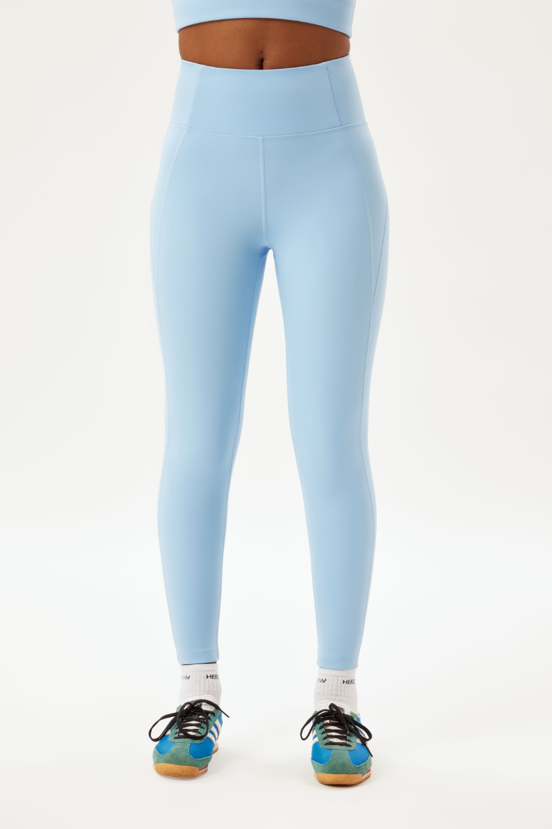 Girlfriend Collective Compressive Cerulean Leggings High Rise, 7/8-Womens-Ohh! By Gum - Shop Sustainable