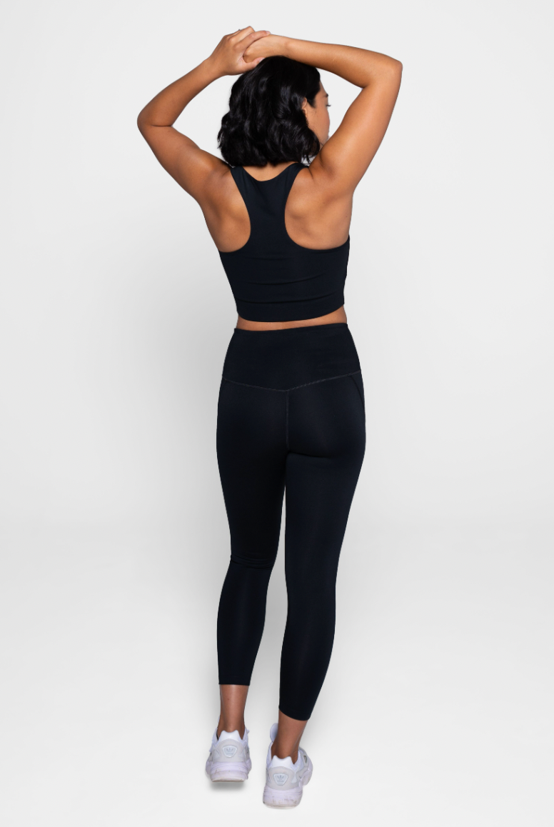 Girlfriend Collective Paloma Bra In Black-Womens-Ohh! By Gum - Shop Sustainable