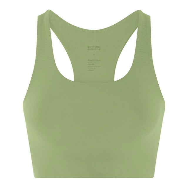 Girlfriend Collective Paloma Bra in Mantis ES-Womens-Ohh! By Gum - Shop Sustainable