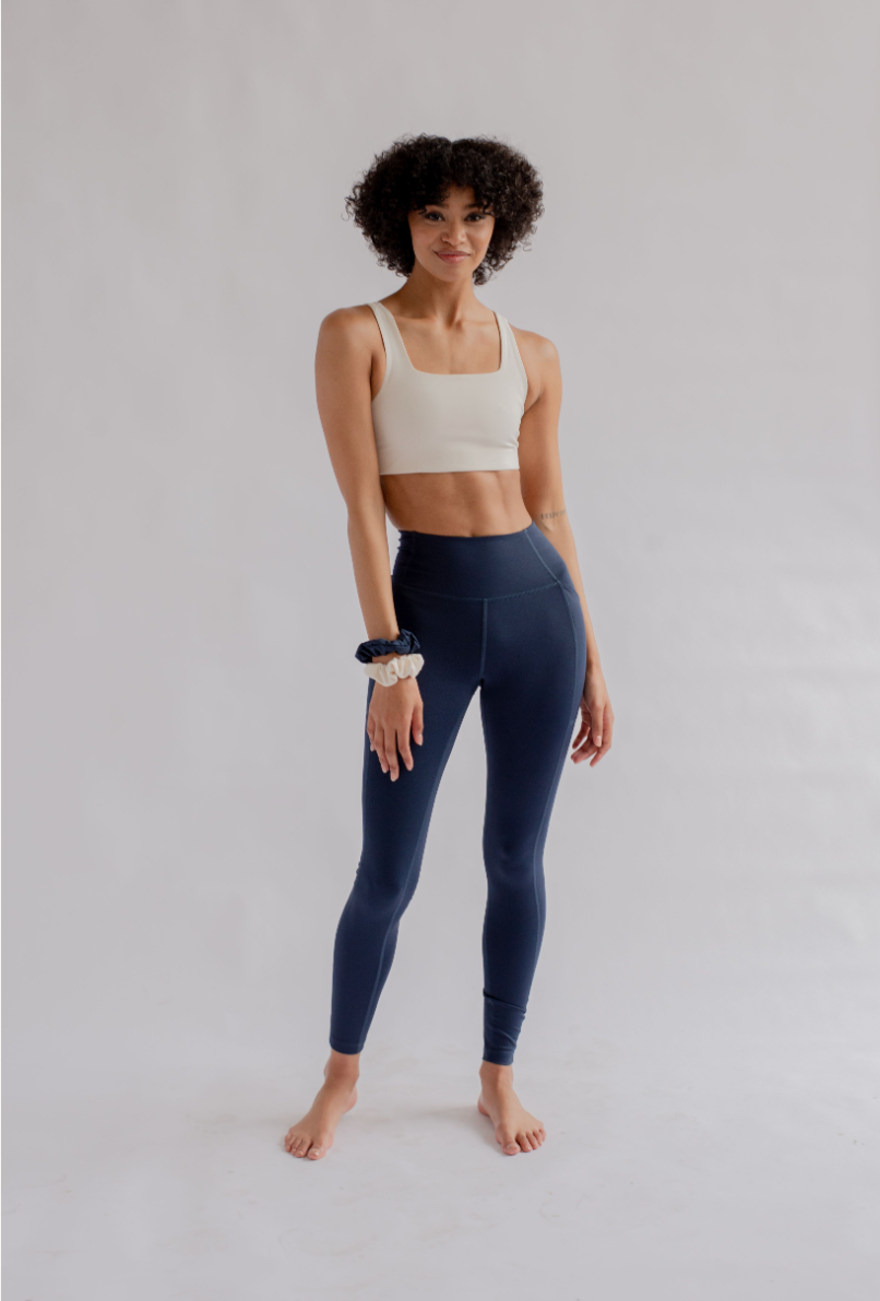 Girlfriend Collective Pocket Leggings High Rise, Long - Midnight-Womens-Ohh! By Gum - Shop Sustainable