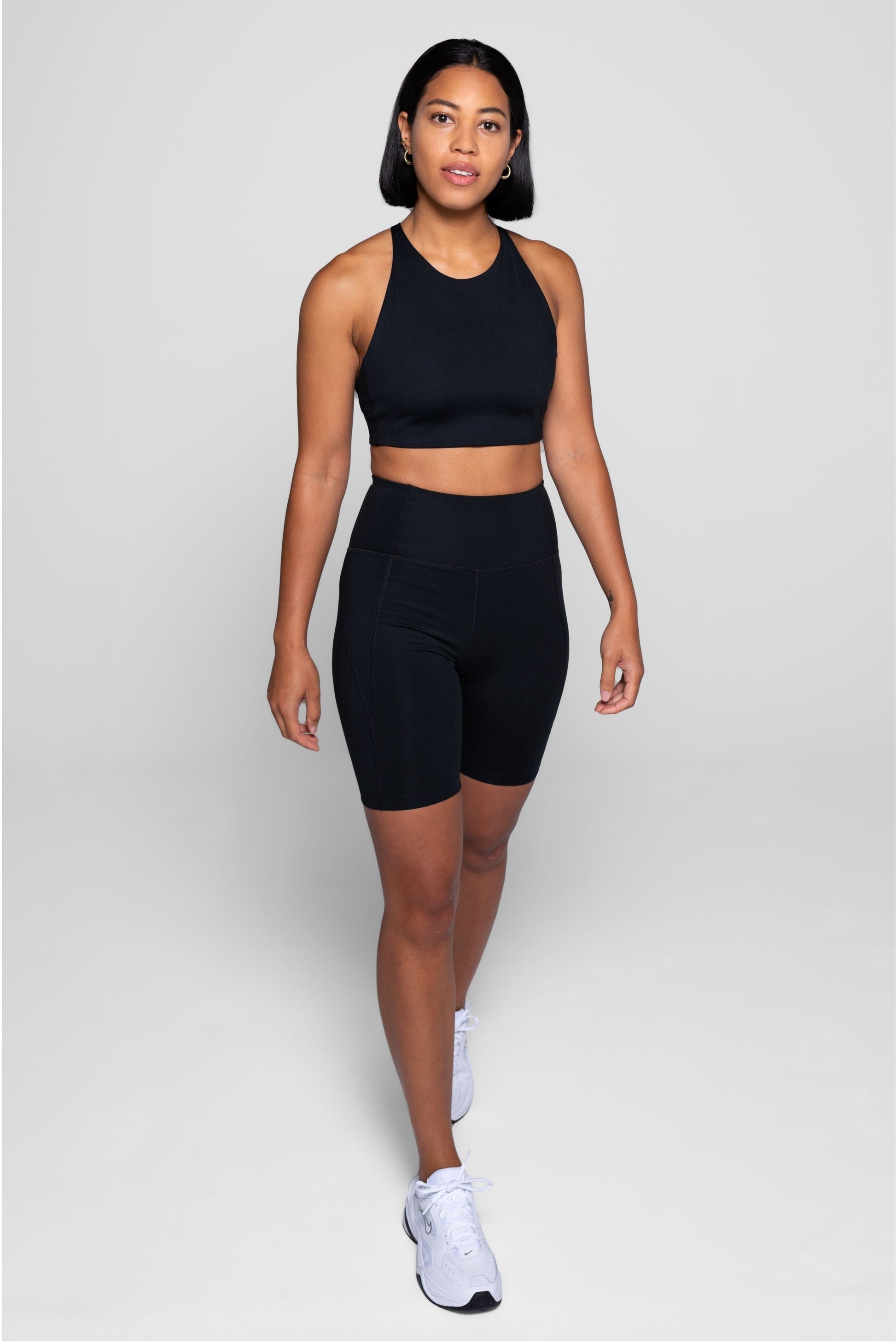 Girlfriend Collective Topanga Bra In Black-Womens-Ohh! By Gum - Shop Sustainable