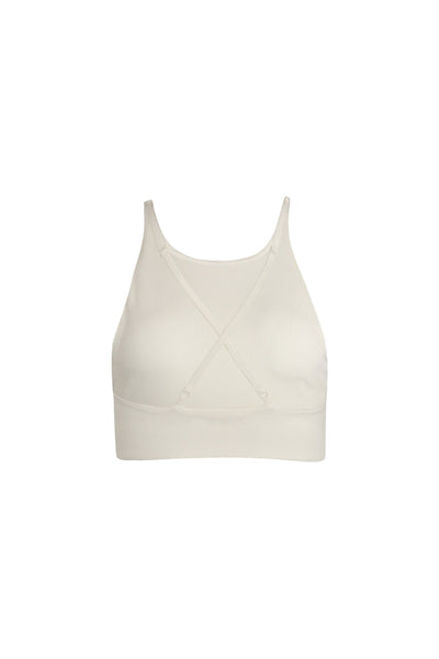 Girlfriend Collective Topanga Bra in Ivory-Womens-Ohh! By Gum - Shop Sustainable