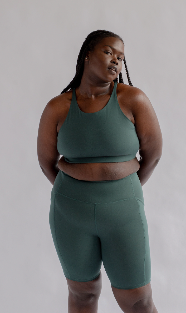 Girlfriend Collective Topanga in Moss-Womens-Ohh! By Gum - Shop Sustainable