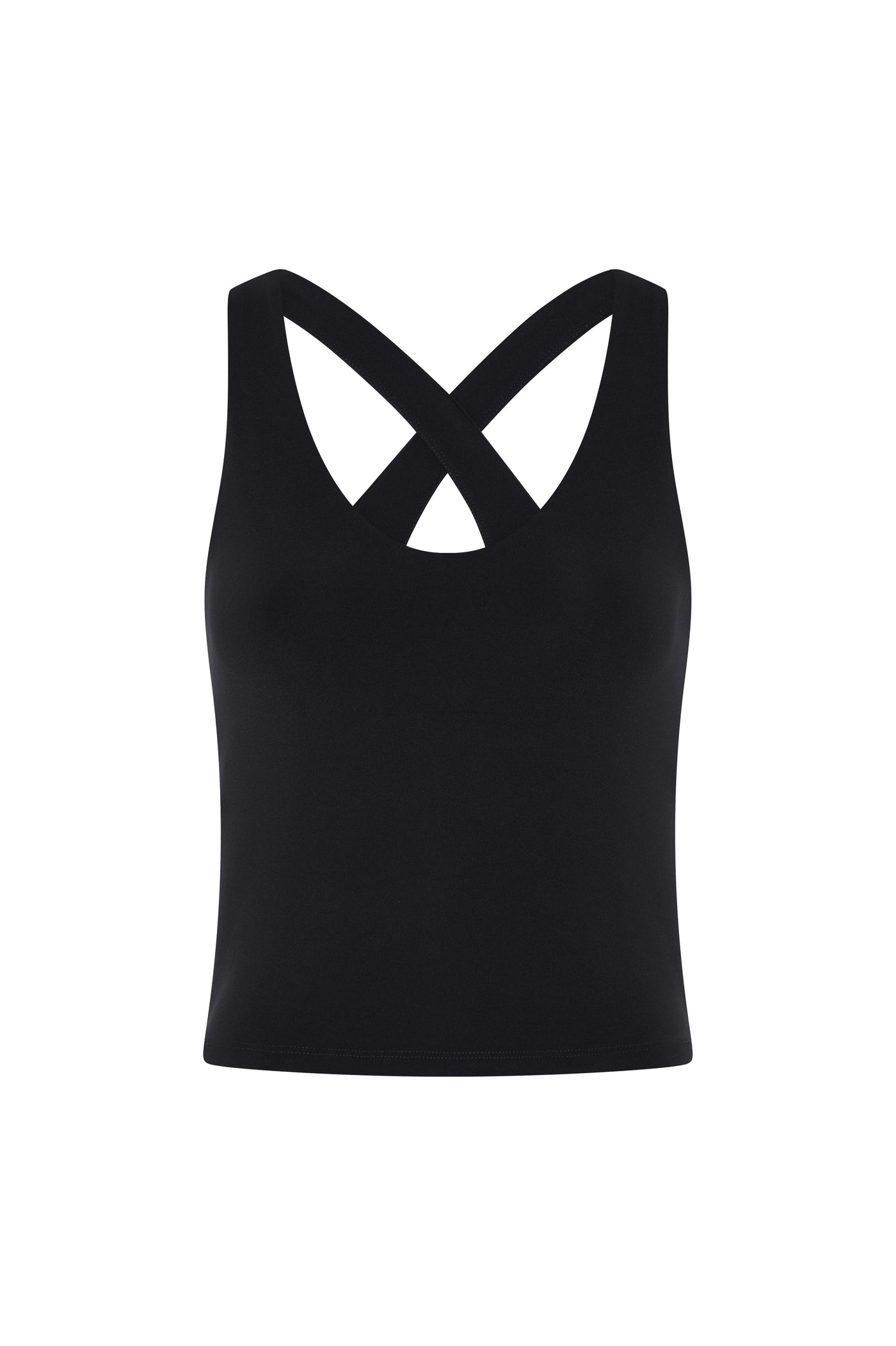 Girlfriend Collective Zoe Superstretch Tank In Black-Womens-Ohh! By Gum - Shop Sustainable