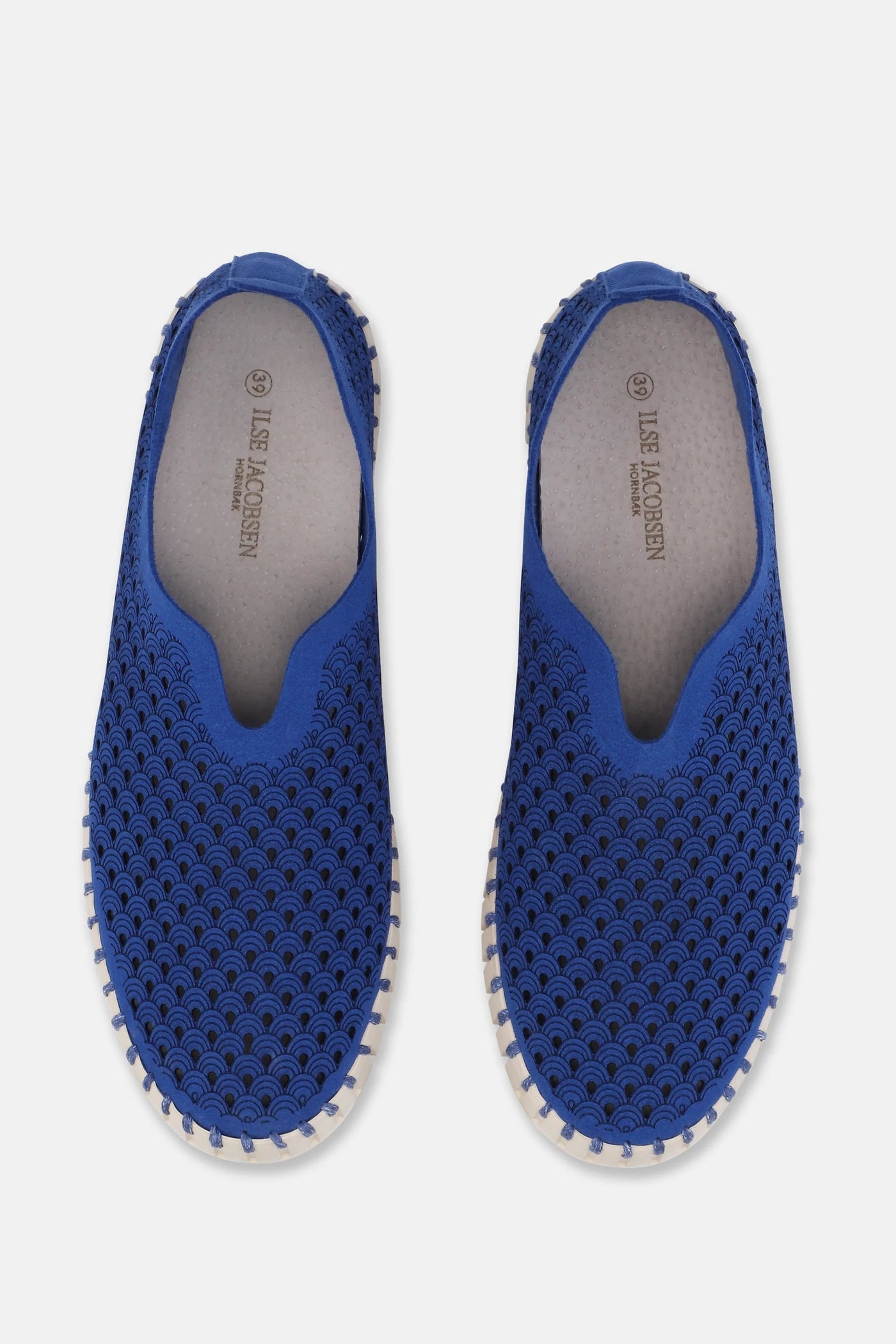 Ilse Jacobsen Platform Tulip Shoes in Blue Web-Accessories-Ohh! By Gum - Shop Sustainable