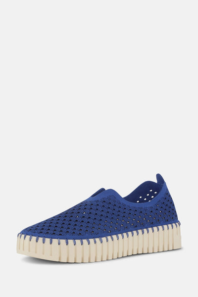 Ilse Jacobsen Platform Tulip Shoes in Blue Web-Accessories-Ohh! By Gum - Shop Sustainable