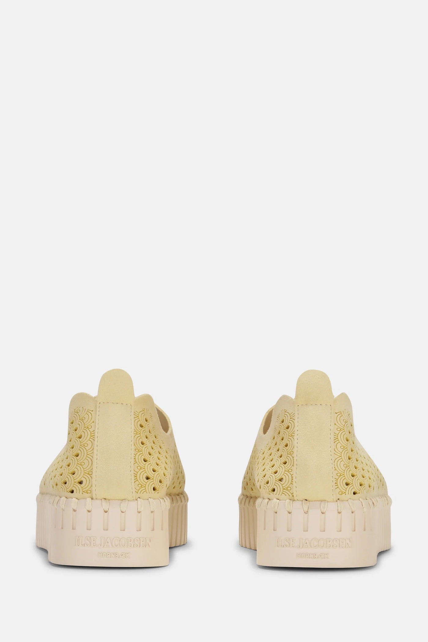 Ilse Jacobsen Platform Tulip Shoes in Double Cream-Womens-Ohh! By Gum - Shop Sustainable