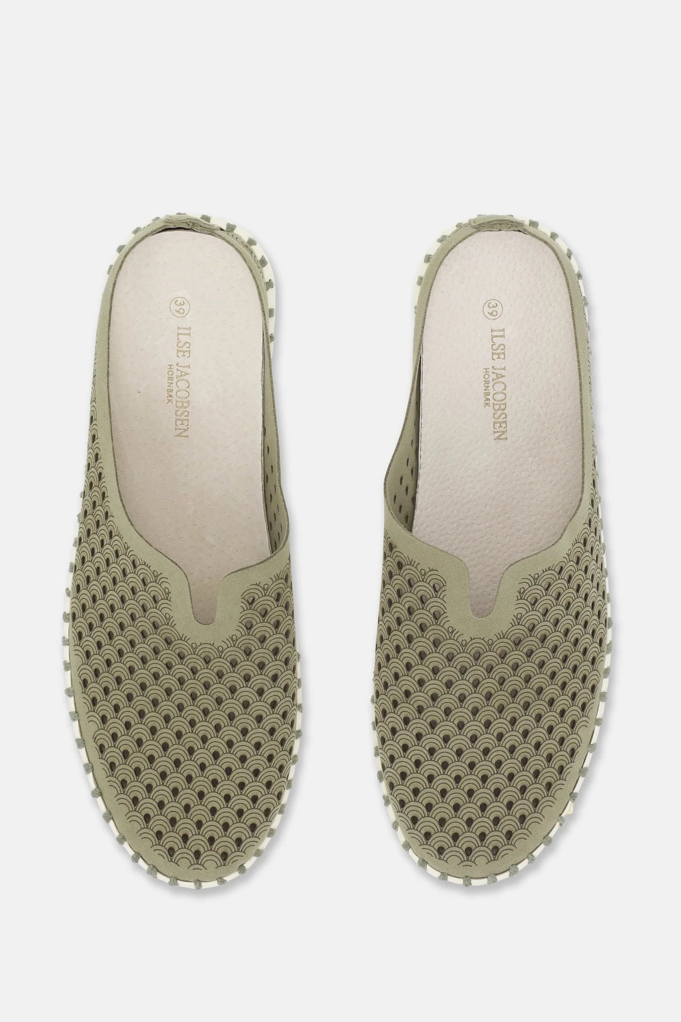 Ilse Jacobsen Tulip Slip On Shoes in Army-Womens-Ohh! By Gum - Shop Sustainable