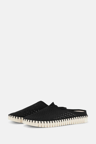 Ilse Jacobsen Tulip Slip On Shoes in Black-Womens-Ohh! By Gum - Shop Sustainable