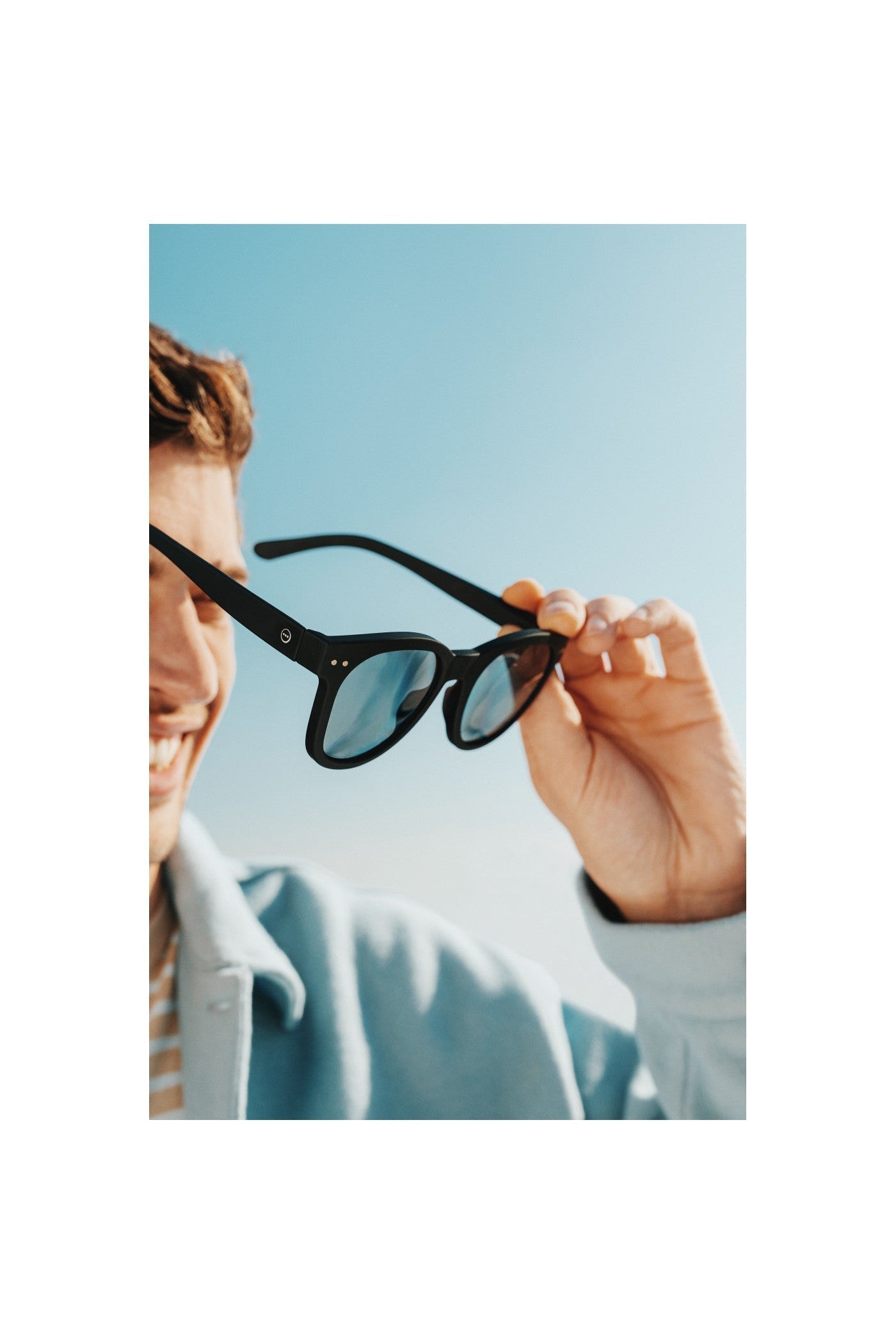 Izipizi #N Sunglasses in Black-Accessories-Ohh! By Gum - Shop Sustainable