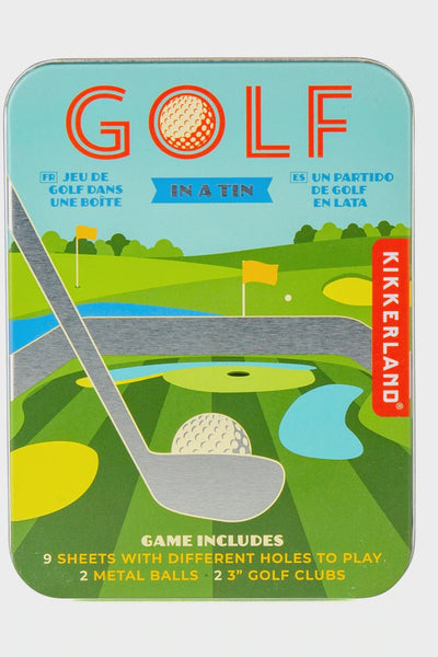 Kikkerland Golf in a Tin-Homeware-Ohh! By Gum - Shop Sustainable