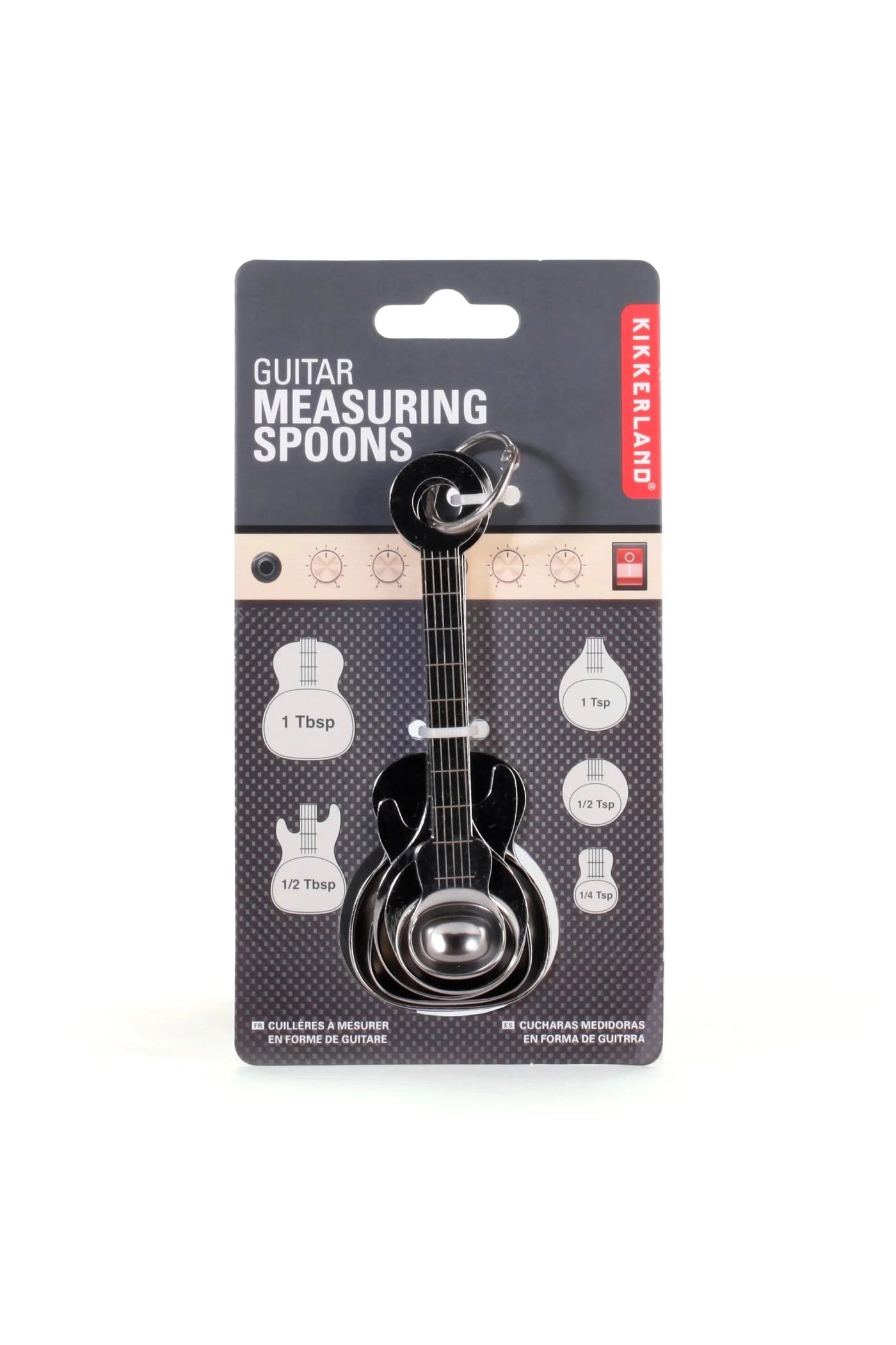 Kikkerland Guitar Measuring Spoons-Accessories-Ohh! By Gum - Shop Sustainable