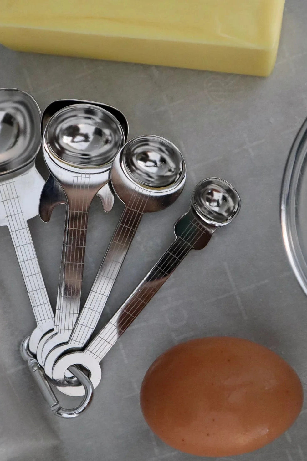 Kikkerland Guitar Measuring Spoons-Gifts-Ohh! By Gum - Shop Sustainable