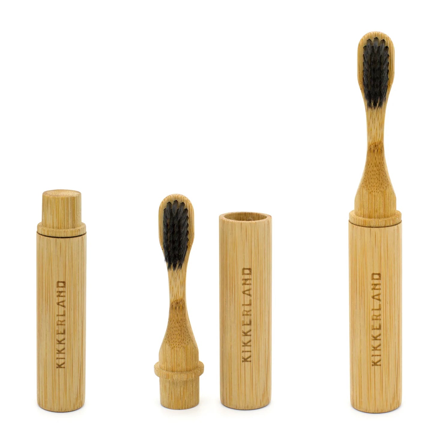 Kikkerland On-the-Go Bamboo Toothbrush-Gifts-Ohh! By Gum - Shop Sustainable
