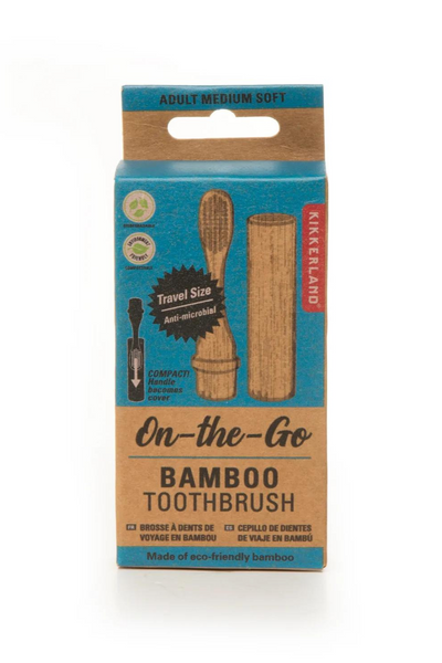 Kikkerland On-the-Go Bamboo Toothbrush-Gifts-Ohh! By Gum - Shop Sustainable