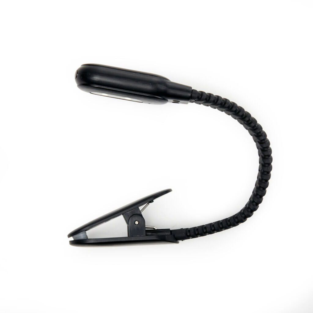 Kikkerland Rechargeable Clip Book Light Black-Accessories-Ohh! By Gum - Shop Sustainable