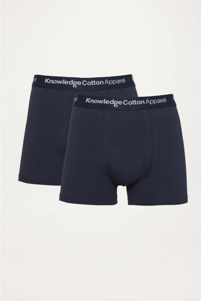 Knowledge Apparel 2 Pack Underwear in Total Eclipse-Mens wear-Ohh! By Gum - Shop Sustainable