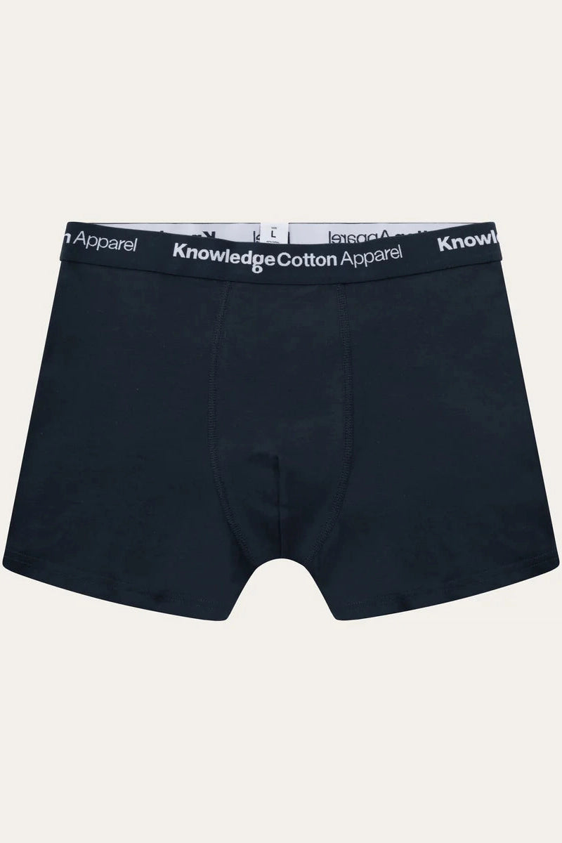 Knowledge Cotton 3-Pack Underwear in Campanula GOTS/Vegan-Mens-Ohh! By Gum - Shop Sustainable