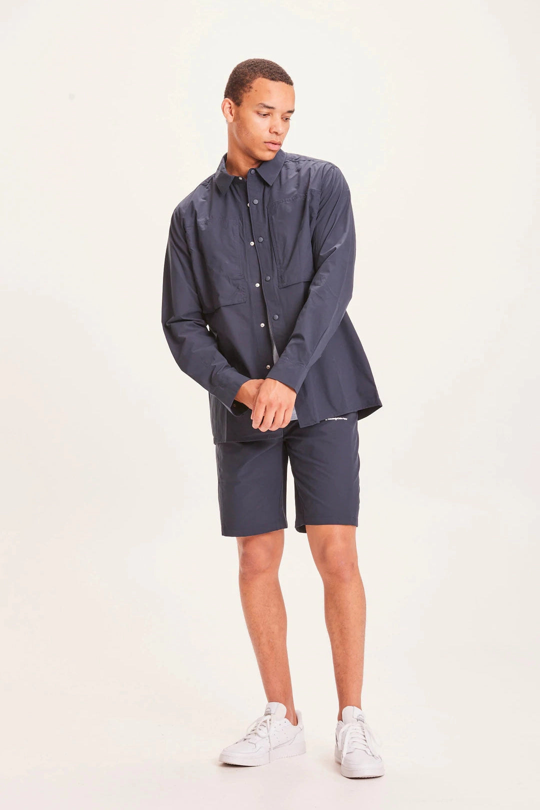 Knowledge Cotton Larch Outdoor Relaxed Fit Shirt - GRS Vegan-Mens-Ohh! By Gum - Shop Sustainable