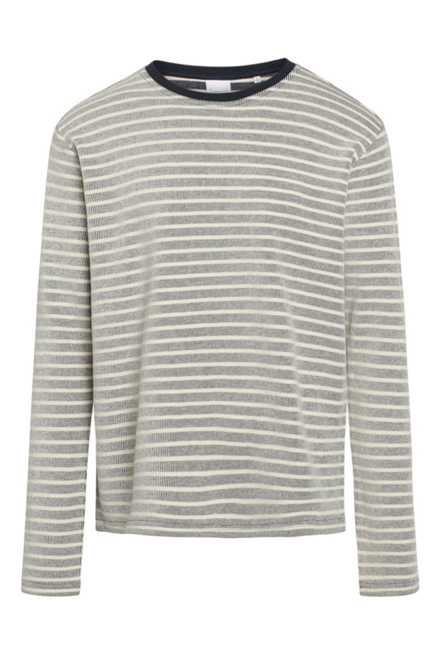Knowledge Cotton Locust Striped Long Sleeve Top - GOTS Vegan-Mens-Ohh! By Gum - Shop Sustainable