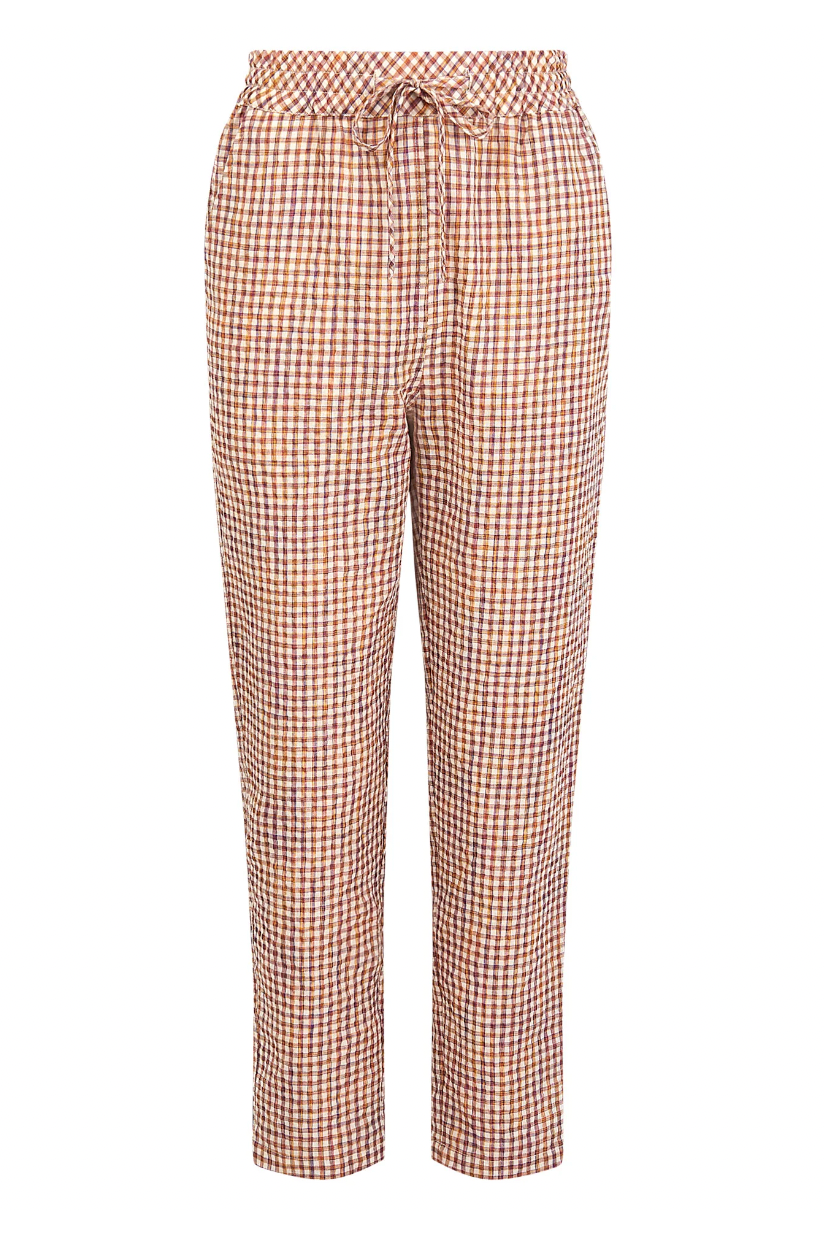 Komodo Rama Trouser in Rainbow Check-Womens-Ohh! By Gum - Shop Sustainable