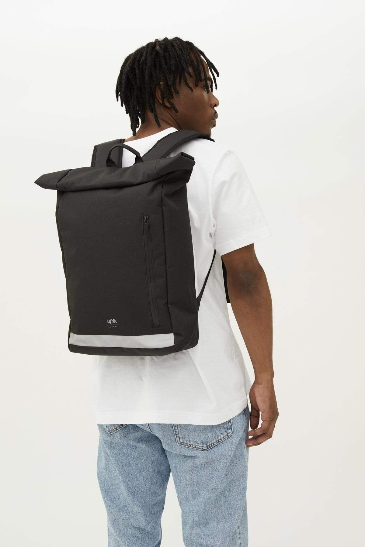 Lefrik Roll Reflective Backpack-Accessories-Ohh! By Gum - Shop Sustainable