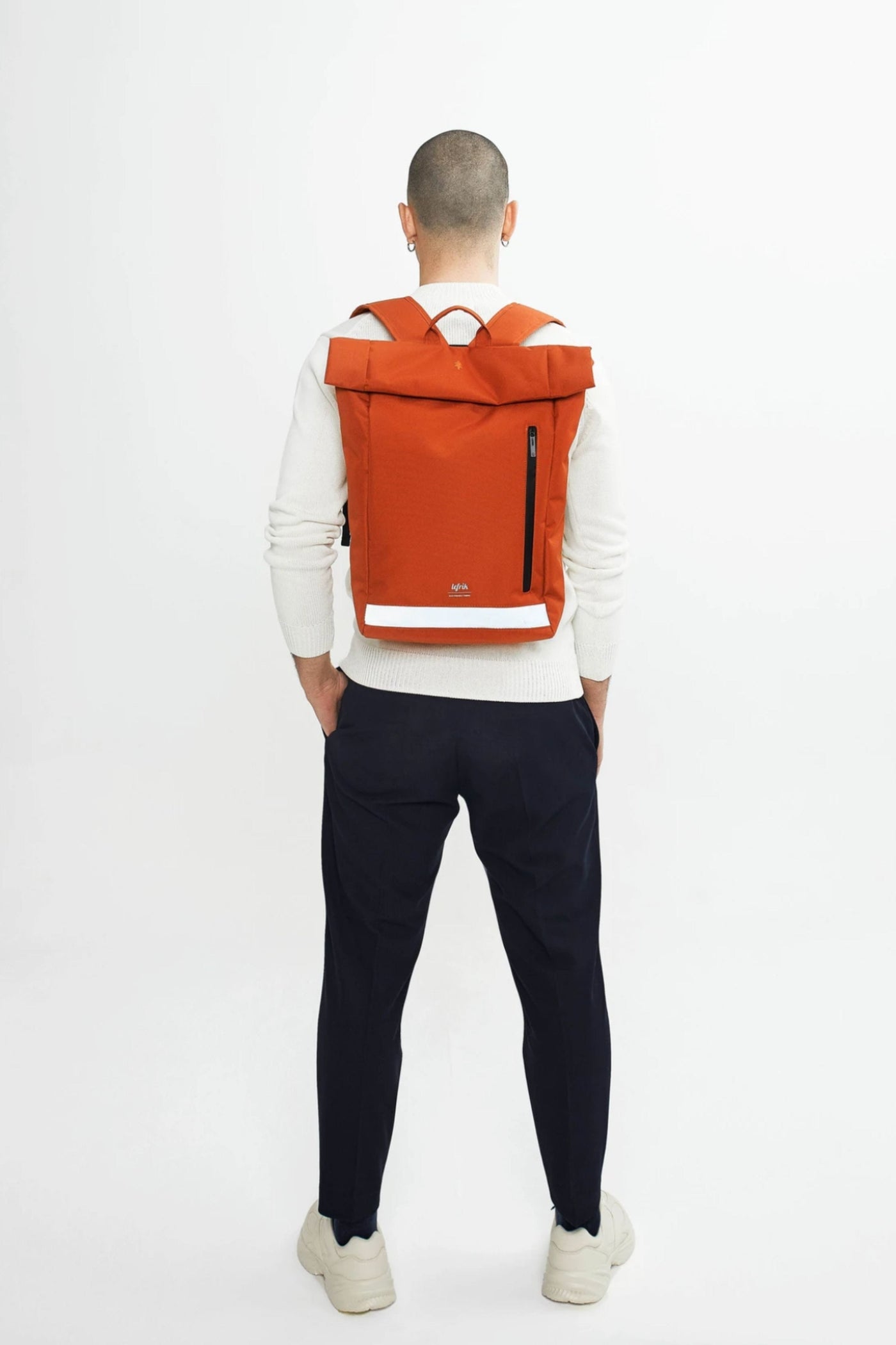 Lefrik Roll Reflective Backpack-Accessories-Ohh! By Gum - Shop Sustainable
