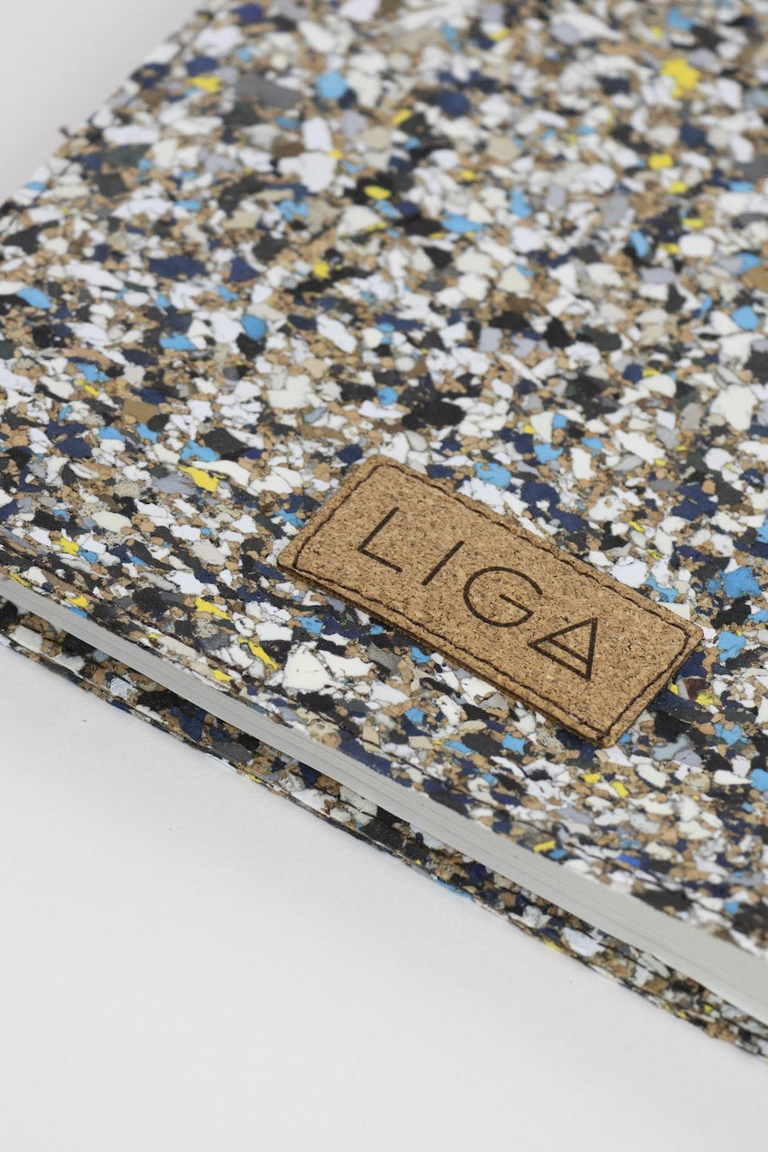 Liga Beach Clean A5 Notebook Cover and Notebook-Books-Ohh! By Gum - Shop Sustainable