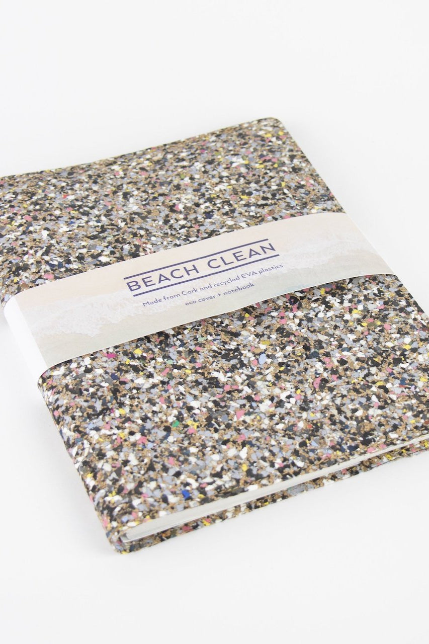 Liga Beach Clean A5 Notebook Cover and Notebook-Books-Ohh! By Gum - Shop Sustainable