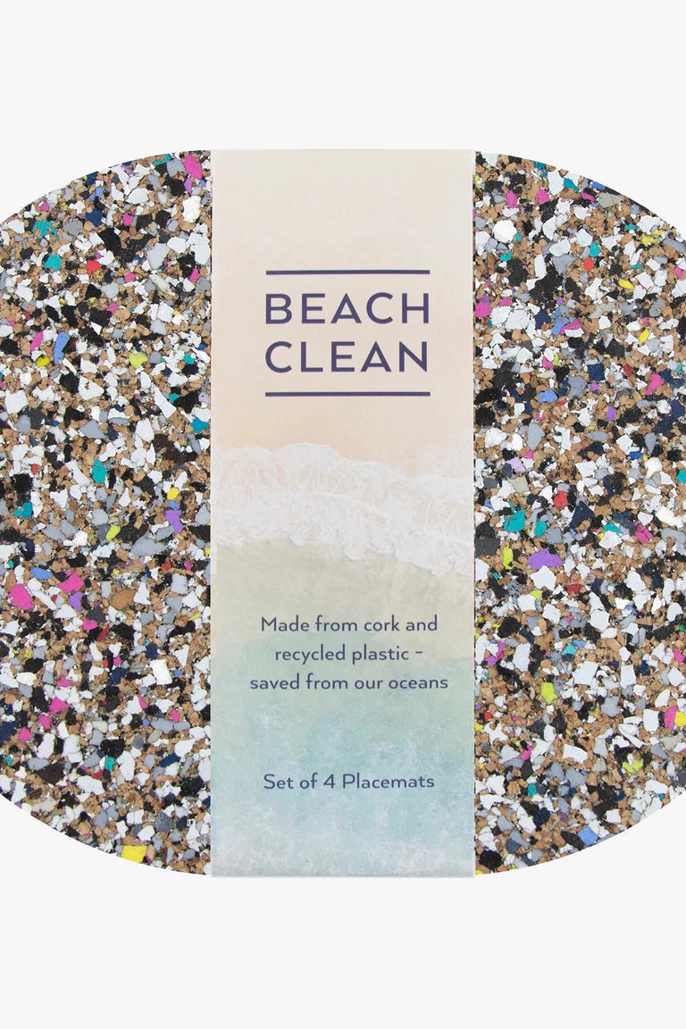 Liga Beach Clean Oval Placemat Sets-Homeware-Ohh! By Gum - Shop Sustainable