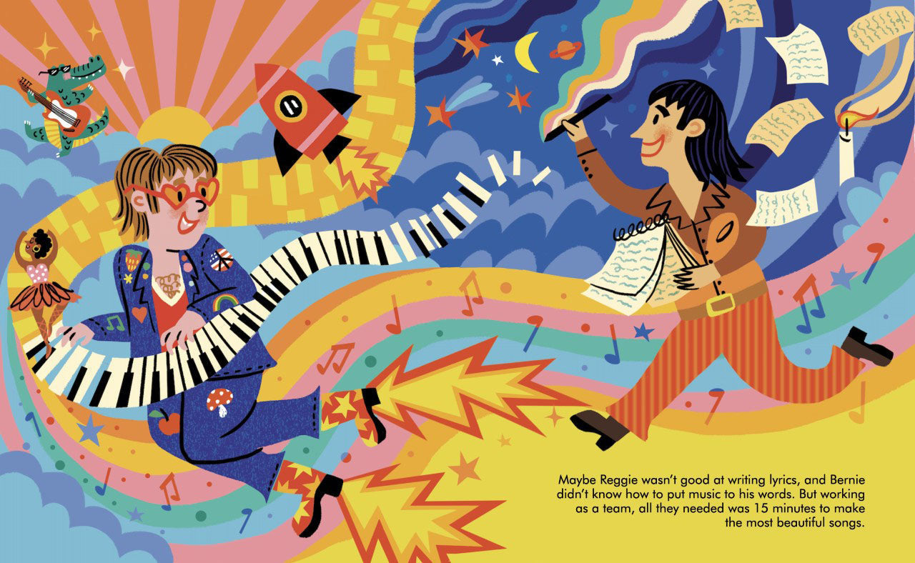 Little People Big Dreams Elton John-Books-Ohh! By Gum - Shop Sustainable
