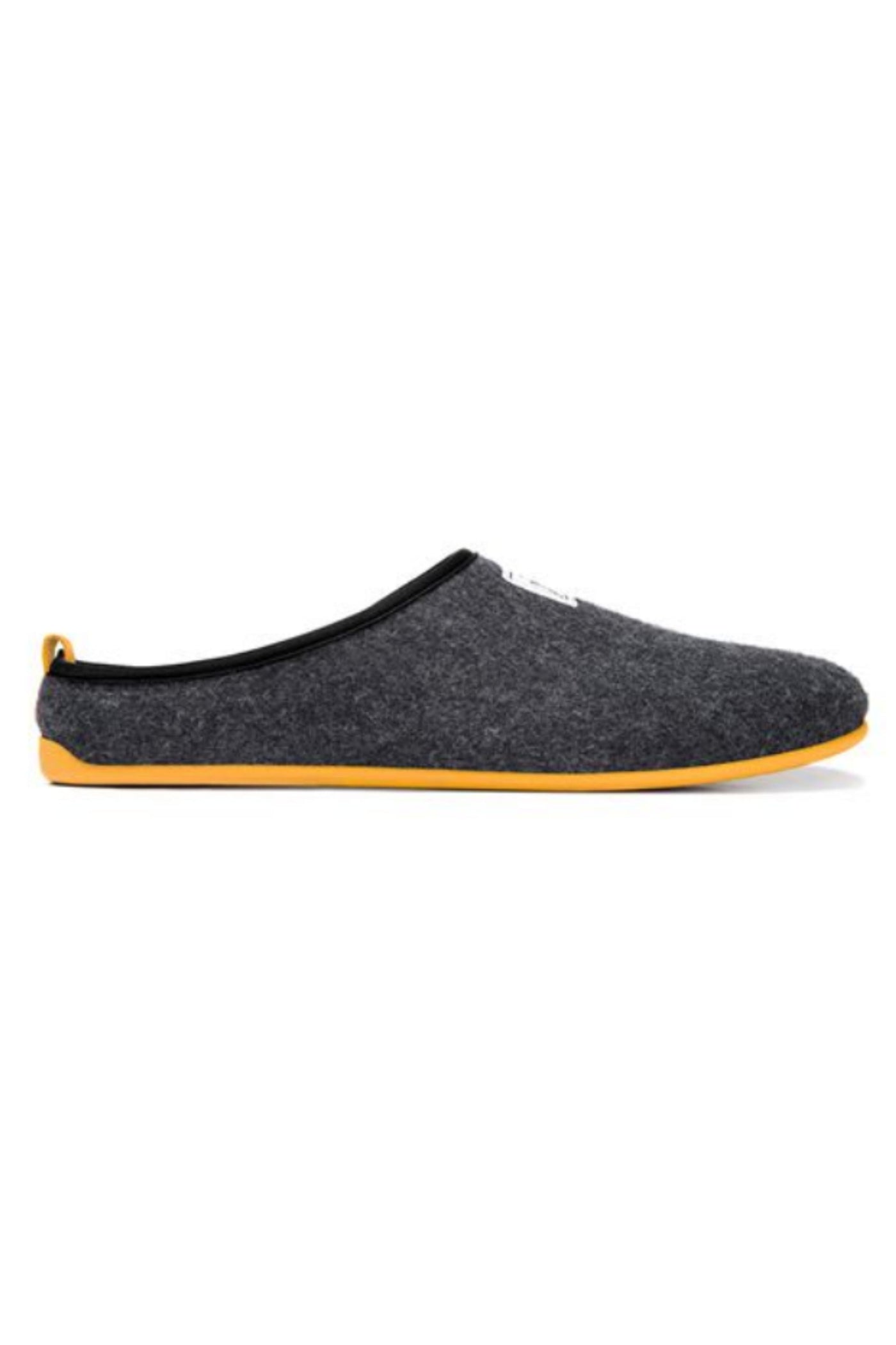 Mercredy Black & Yellow Slippers-Mens-Ohh! By Gum - Shop Sustainable