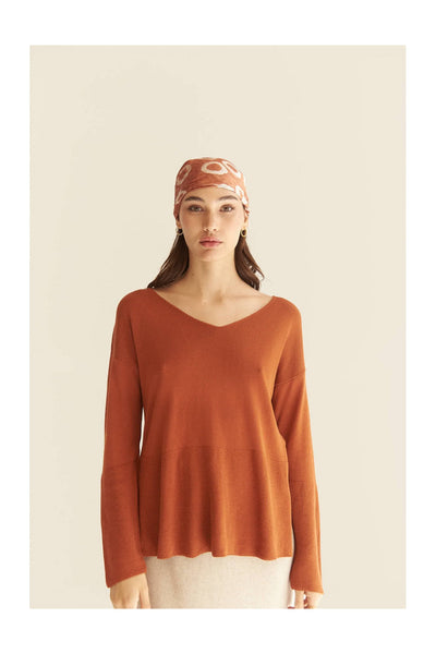 Mus & Bombon Luidia Copper Sweater-Womens-Ohh! By Gum - Shop Sustainable