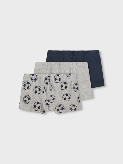 Name It NMMTIGHTS 3 Pack Boxer Shorts Football-Kids-Ohh! By Gum - Shop Sustainable