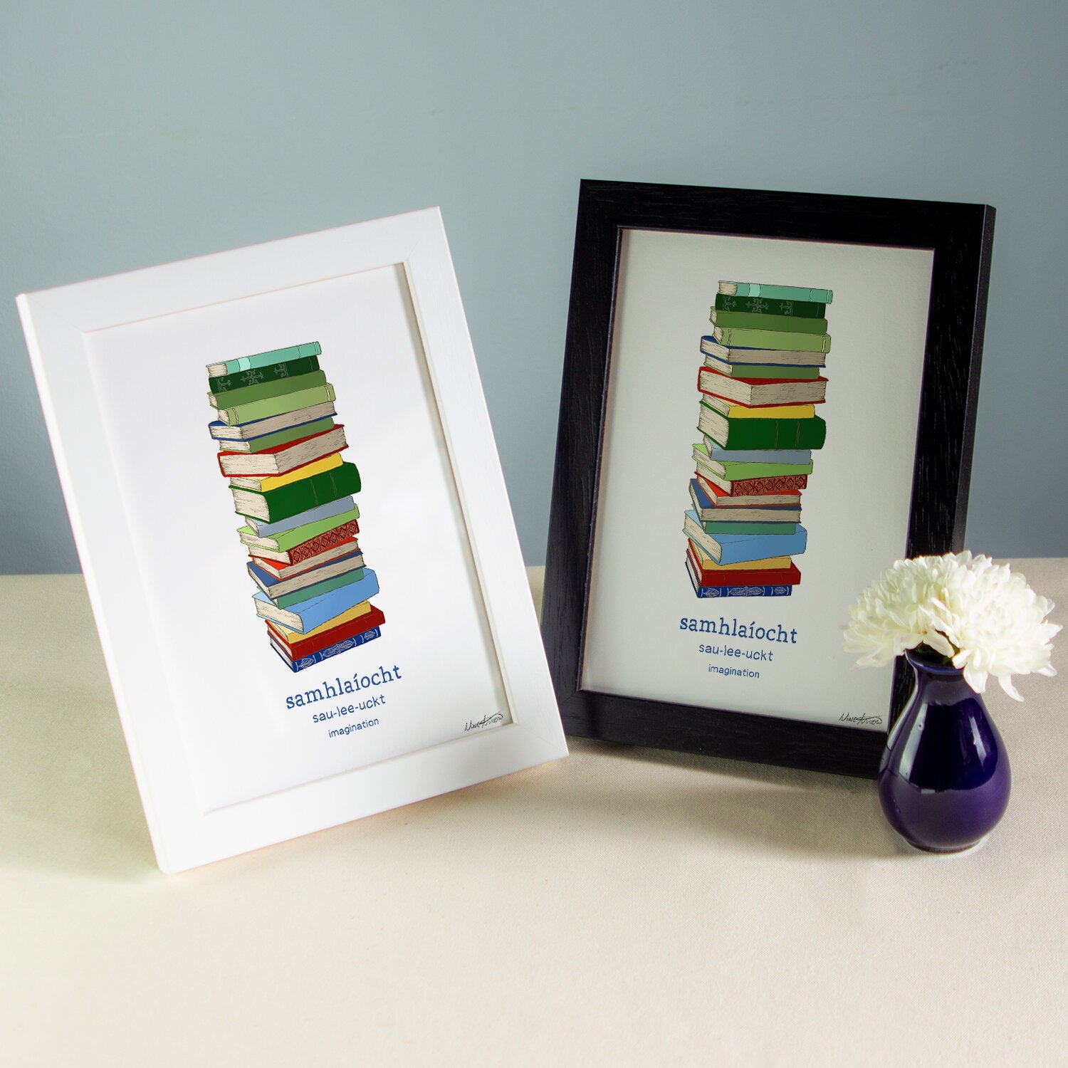 Nine Arrow Samhlaíocht Imagination A5 Print-Gifts-Ohh! By Gum - Shop Sustainable