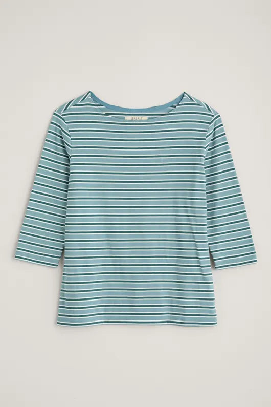 Sailor Top in Odessa Seahorse Mallard-Womens-Ohh! By Gum - Shop Sustainable