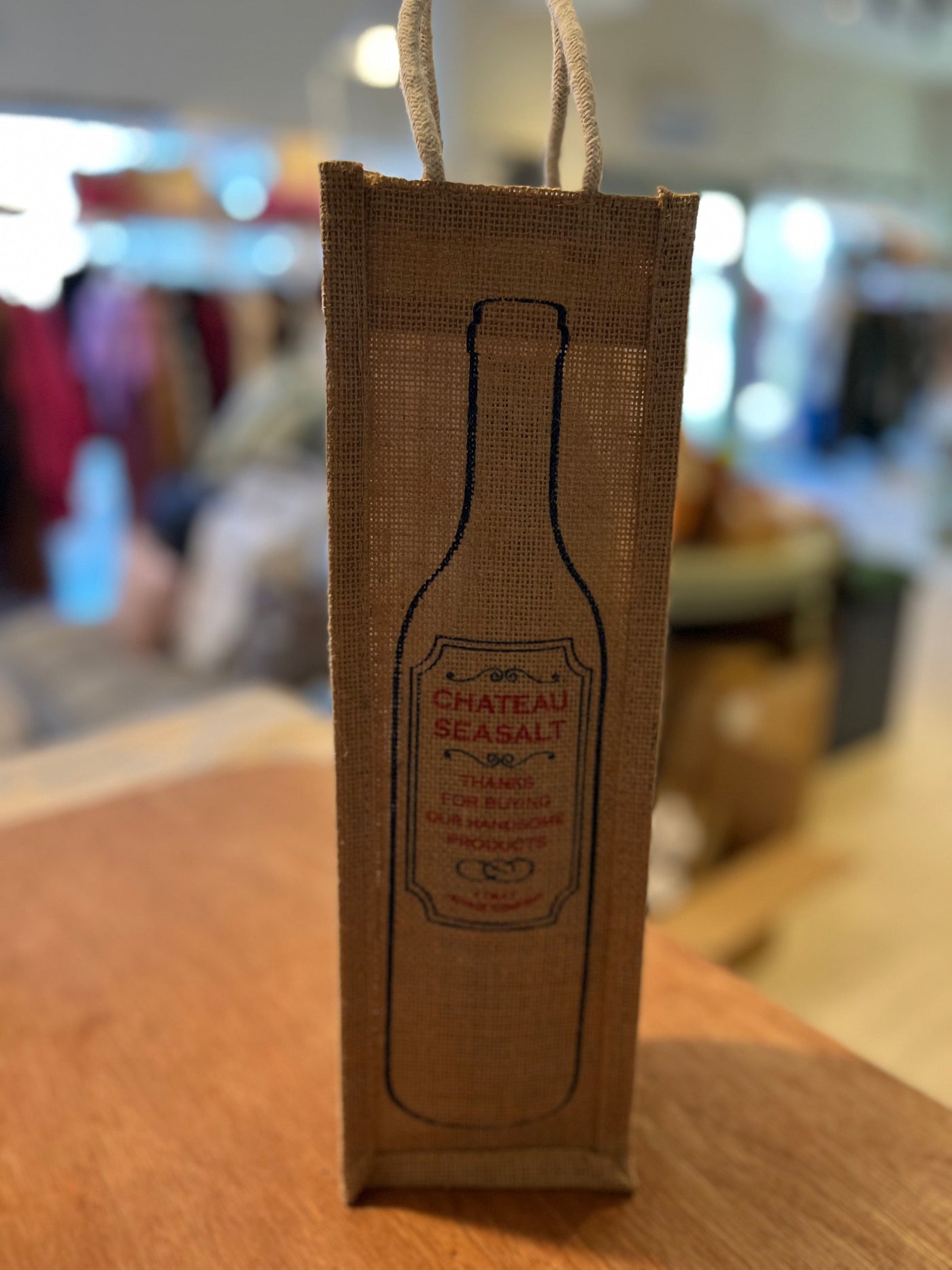 Seasalt Jute Wine Bag-Accessories-Ohh! By Gum - Shop Sustainable