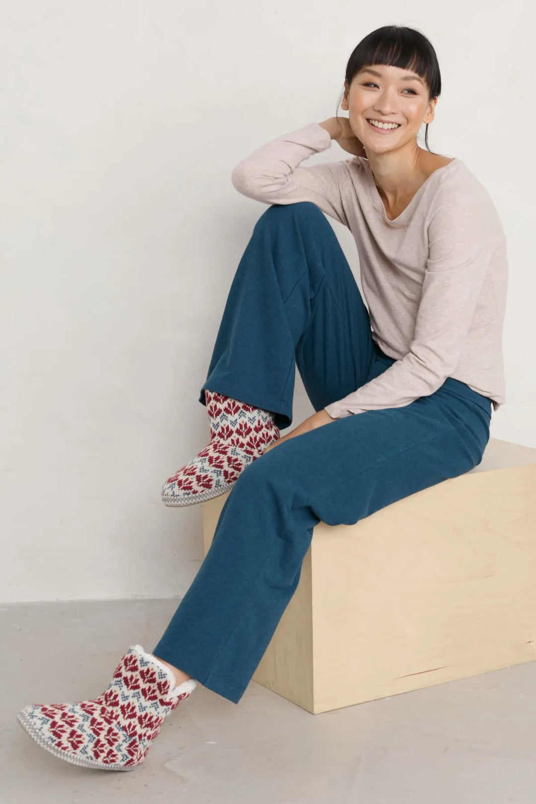 Botines tipo pantuflas Snooze de Seasalt