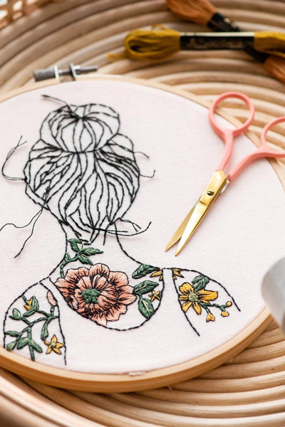 Stitch Happy Embroidery Kit - Tattooed Shoulders-Gifts-Ohh! By Gum - Shop Sustainable