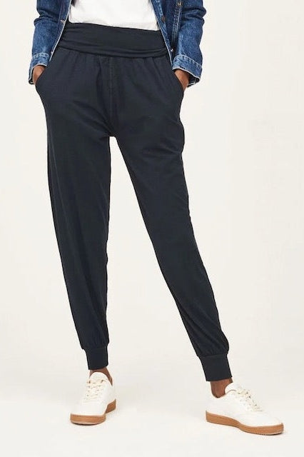 Thought Dashka Slacks in Navy-Womens-Ohh! By Gum - Shop Sustainable