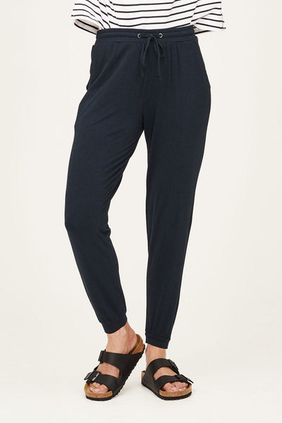 Thought Emerson Slacks in Navy-Womens-Ohh! By Gum - Shop Sustainable