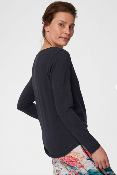 Thought Fairtrade Long Sleeved Organic Cotton Top-Womens-Ohh! By Gum - Shop Sustainable