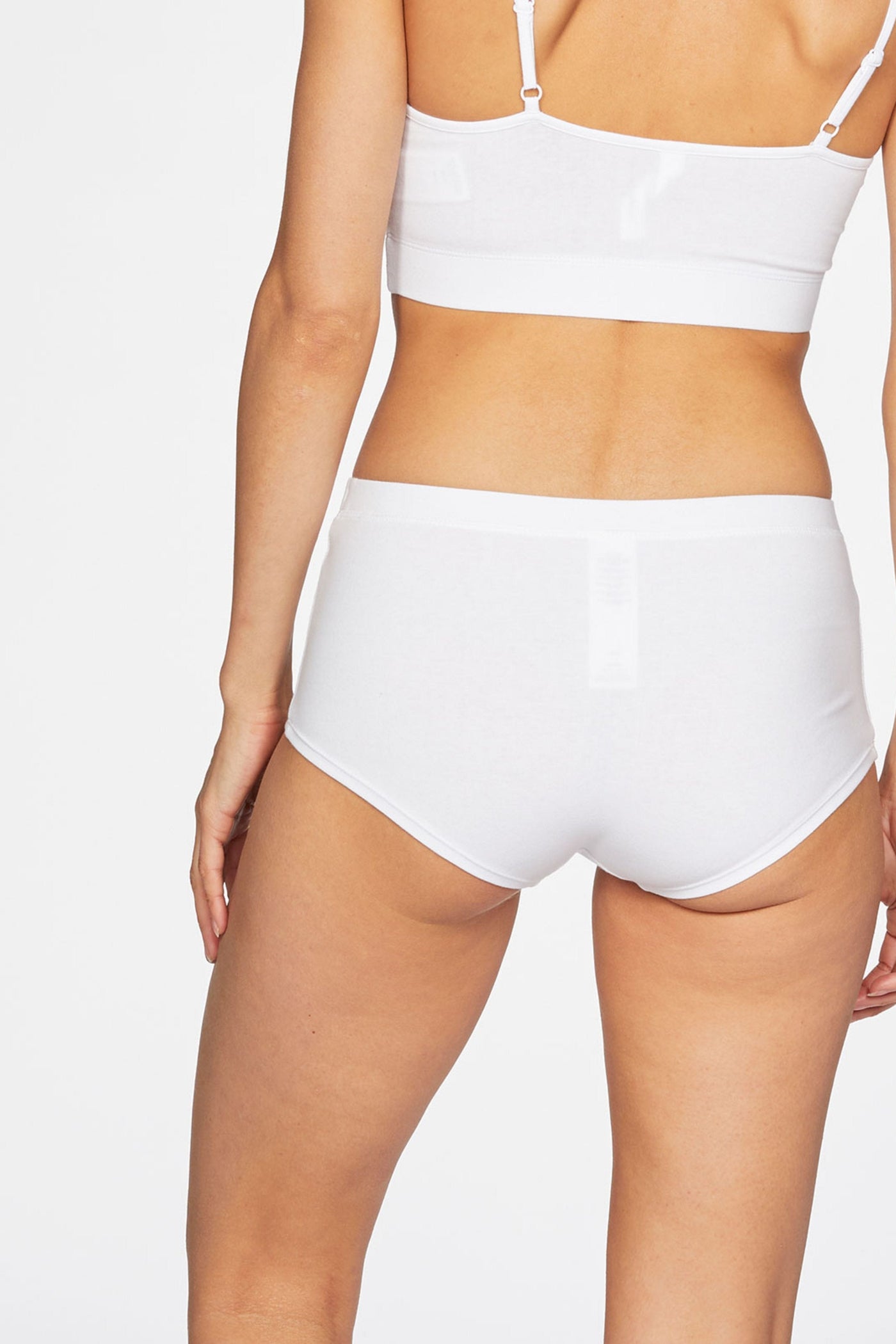 Thought GOTS Leah Briefs - White-Womens-Ohh! By Gum - Shop Sustainable