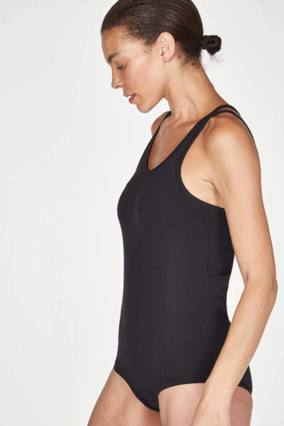 Thought Gots Organic Cotton Cami in Black-Womens-Ohh! By Gum - Shop Sustainable