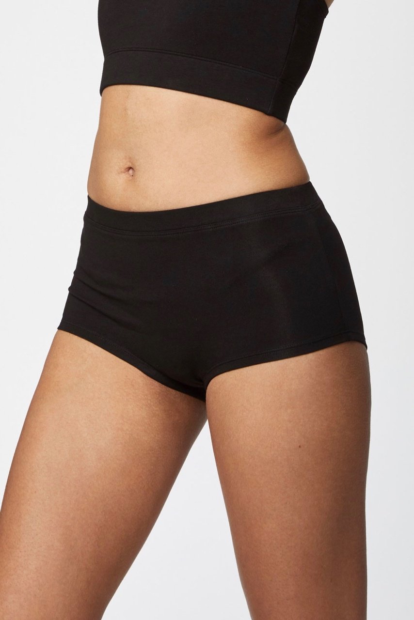 Thought Leah Briefs in Black-Womens-Ohh! By Gum - Shop Sustainable