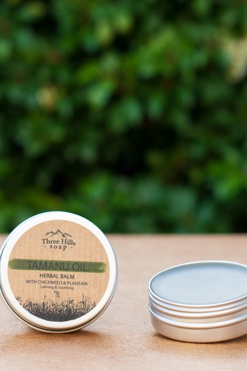 Three Hills Herbal Salve - Tamanu Oil with Chickweed & Plantain-Toiletries-Ohh! By Gum - Shop Sustainable