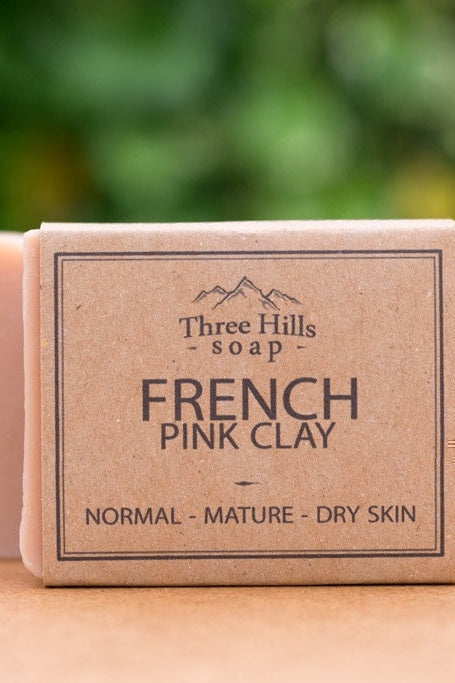 Three Hills Soap French Pink Clay Soap