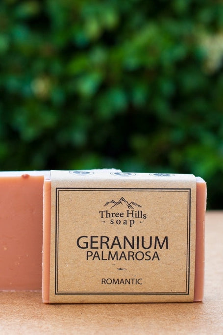 Three Hills Soap Geranium Palmarosa-Toiletries-Ohh! By Gum - Shop Sustainable