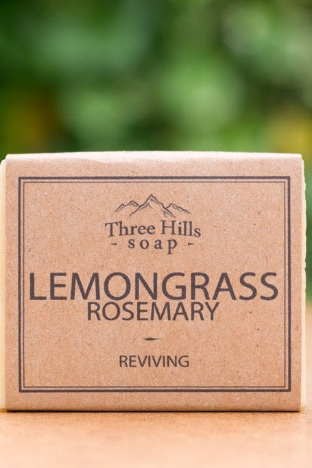 Three Hills Soap Lemongrass Rosemary-Toiletries-Ohh! By Gum - Shop Sustainable