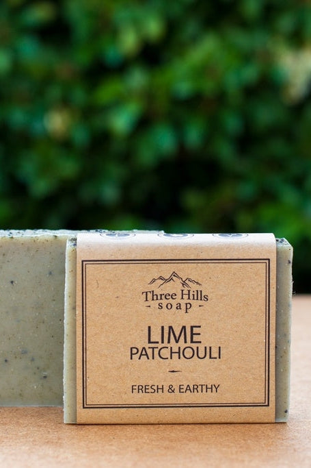 Three Hills Soap Lime Patchouli-Toiletries-Ohh! By Gum - Shop Sustainable